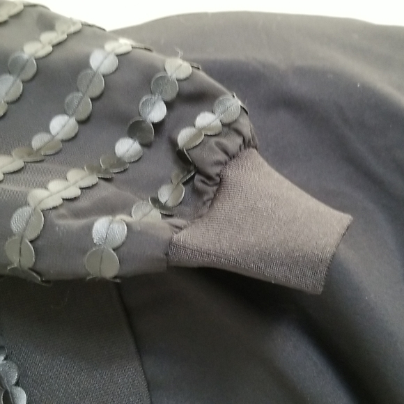 Melanie Lyne faux Leather trim jacket - Picture 6 of 11